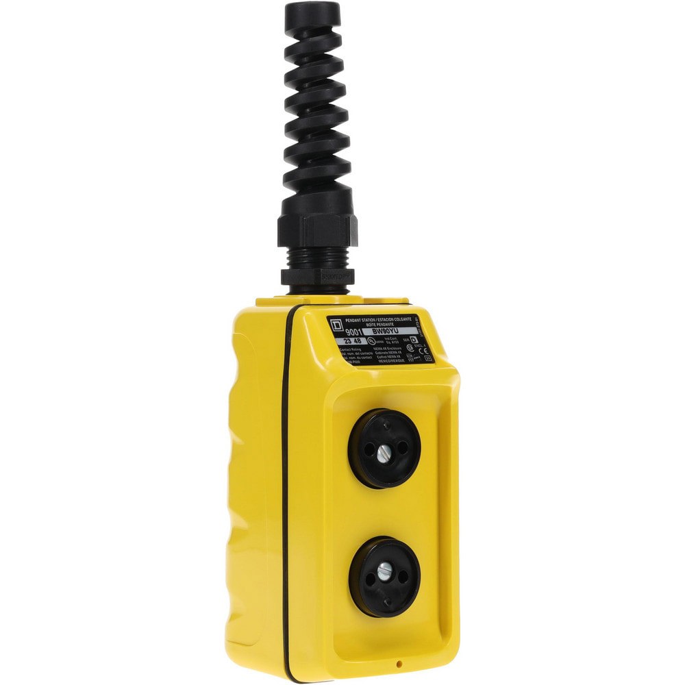 Pendant Control Station: Momentary, 4NO/